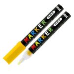 M&g Acrylic Paint Marker - 2.0mm Fine Bullet Tip - S404 - Medium Yellow
