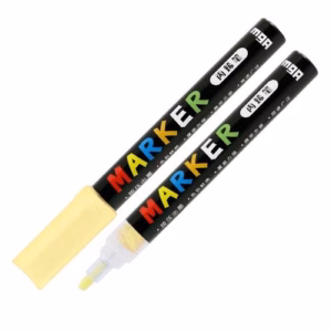 M&G Acrylic Paint Marker - 2.0mm Fine Bullet Tip - S401 - Naples Yellow