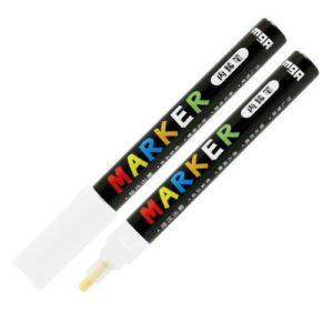M&g Acrylic Paint Marker - 2.0mm Fine Bullet Tip - S100 - White