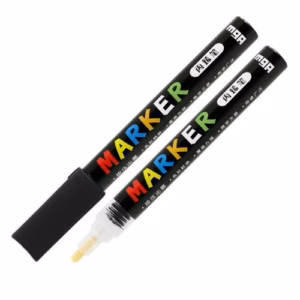 M&G Acrylic Paint Marker - 2.0mm Fine Bullet Tip - S900 - Black