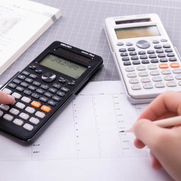 Deli Scientific Calculator D82Es Plus - Dual Power, 252 Functions, 12-Digit Large Display - Image 11