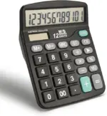 M&G Economic Desktop Calculator MGC-02 ADG98766 – Dual Power, 12-Digit Display, Grand Total Function - Image 2