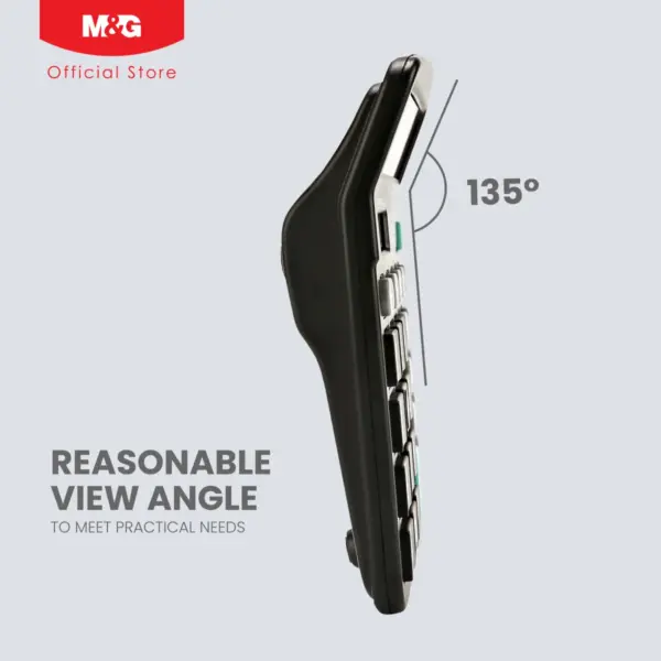 M&Amp;G Economic Desktop Calculator Mgc-02 Adg98766 – Dual Power, 12-Digit Display, Grand Total Function - Image 13