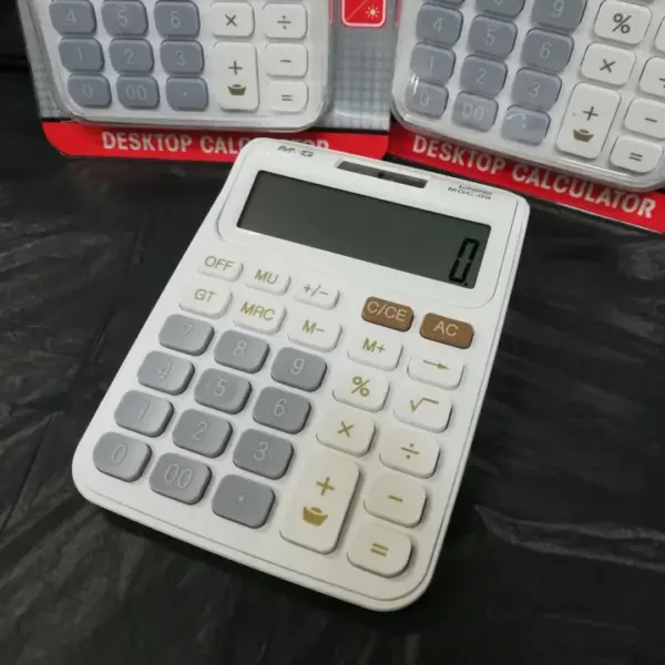 M&Amp;G Electronic Desktop Calculator Mgc-09 Adg98775 – Dual Power, 12-Digit Display, Grand Total Function - Image 8