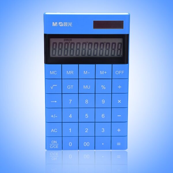 M&Amp;G Modern Tablet Desktop Calculator Mgc-11 Adg98780 – Ultra Slim, 120 Steps Check &Amp; Correct, Multi-Color Options - Image 3