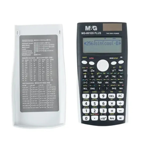 M&Amp;G Scientific Calculator Mg-991Es Plus Adg981D7 – Dual Power, 417 Functions, Large Display - Image 10