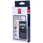 Deli Scientific Calculator 1710 – Dual Power, 240 Functions, 10+2 Digits Display