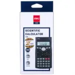 Deli Scientific Calculator 1710 – Dual Power, 240 Functions, 10+2 Digits Display