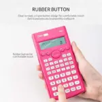 Deli Scientific Calculator 1710A – Dual Power, 240 Functions, 10+2 Digits Display, Multicolor