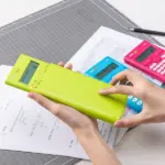 Deli Scientific Calculator 1710A – Dual Power, 240 Functions, 10+2 Digits Display, Multicolor