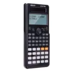 Deli Scientific Calculator D82ES Plus - Dual Power, 252 Functions, 12-Digit Large Display