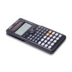Deli Scientific Calculator D82ES Plus - Dual Power, 252 Functions, 12-Digit Large Display