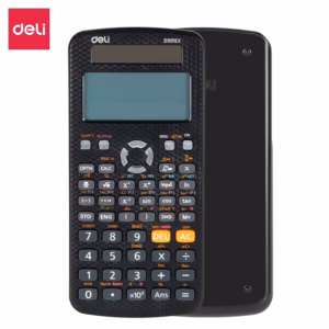 Deli Scientific Calculator D991EX Plus – Dual Power, 552 Functions, 12-Digit Large Display
