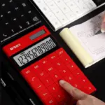 M&G Modern Tablet Desktop Calculator MGC-11 ADG98780 – Ultra Slim, 120 Steps Check & Correct, Multi-Color Options