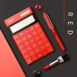 M&G Modern Tablet Desktop Calculator MGC-11 ADG98780 – Ultra Slim, 120 Steps Check & Correct, Multi-Color Options