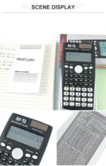 M&G Scientific Calculator MG-991ES Plus ADG981D7 – Dual Power, 417 Functions, Large Display