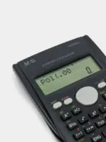 M&G Scientific Calculator MGC-03 ADG98767 – Dual Power, 240 Functions, 2-Line Display with Hard Case