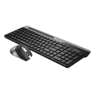 A4Tech Bluetooth Wireless Keyboard Rechargable Mouse Combo - FB2535CS