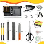 Deli Desk Organizer 17Pcs - 38252A - Image 4