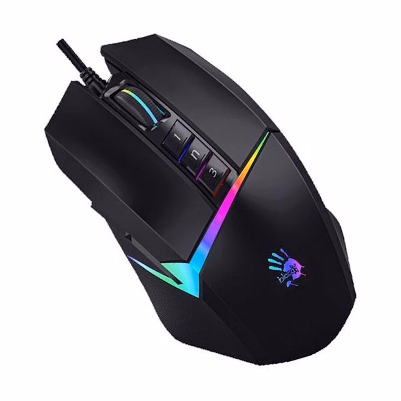 Home Mega-Electronics 109 Bloody Rgb Gaming Mouse - W60 Max Mini – 12000Cpi