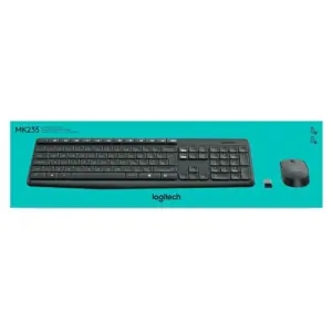 Logitech Wireless Keyboard & Mouse Combo - MK235