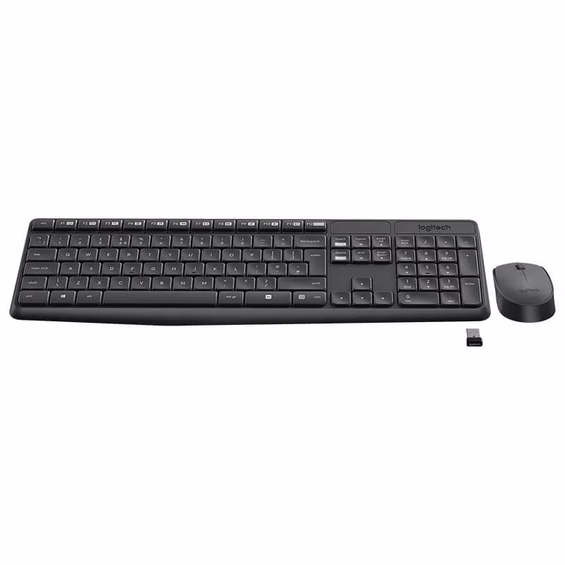 Home Mega-Electronics 86 Logitech Wireless Keyboard &Amp; Mouse Combo - Mk235