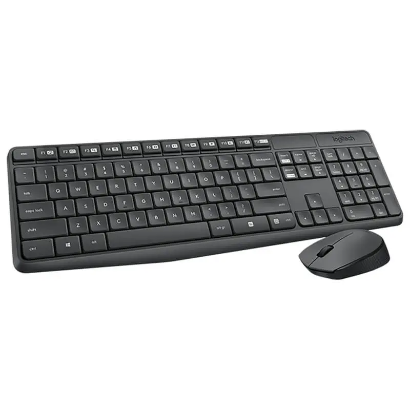 Logitech Wireless Keyboard &Amp; Mouse Combo - Mk235