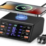 Wisdom 100W 8-Port USB & USB-C Charging Station