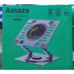 Amaze Laptop Aluminum Rotatable RGB Cooling Stand - A525 - Image 5