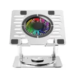 Amaze Laptop Aluminum Rotatable RGB Cooling Stand - A525 - Image 6