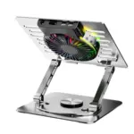Amaze Laptop Aluminum Rotatable RGB Cooling Stand - A525 - Image 3