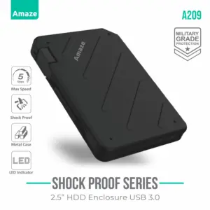Amaze Shock Proof HDD Case - A209 - USB 3.0