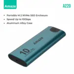 Amaze Portable M.2 NVMe SSD Enclosure - A220