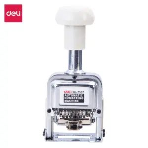 Deli Automatic Numbering Machine E7507 – 7 Digits