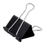 Deli Black Binder Clips - E8561A - 51mm - 12Pcs (1)