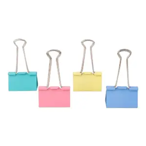 Deli Color Binder Clips – E8551A – 51mm – 12Pcs