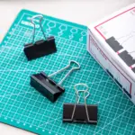 Deli Black Binder Clips - 12Pcs - Image 10