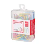 Deli Paper Clips E0024 – 100 Pcs - 29 mm - Colourful