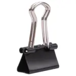 Deli Black Binder Clips - E8566A - 15mm - 60Pcs