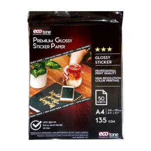 Ecotone A4 Glossy Sticker Paper