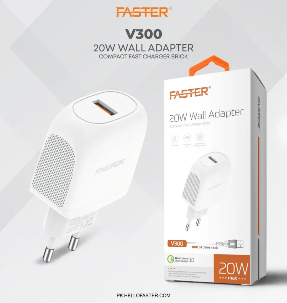 Faster Smart Charger V300 20W