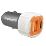 Faster Dual‑Port Car Charger - Nano-X2 - 20W