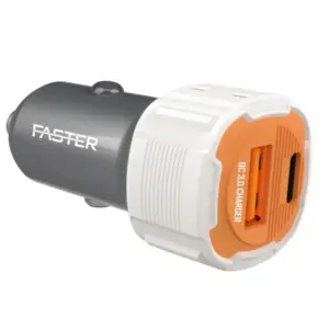 Faster Dual‑Port Car Charger - Nano-X2 - 20W
