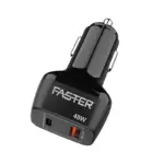 Faster Dual‑Port Car Charger - PD‑C8 - 48W