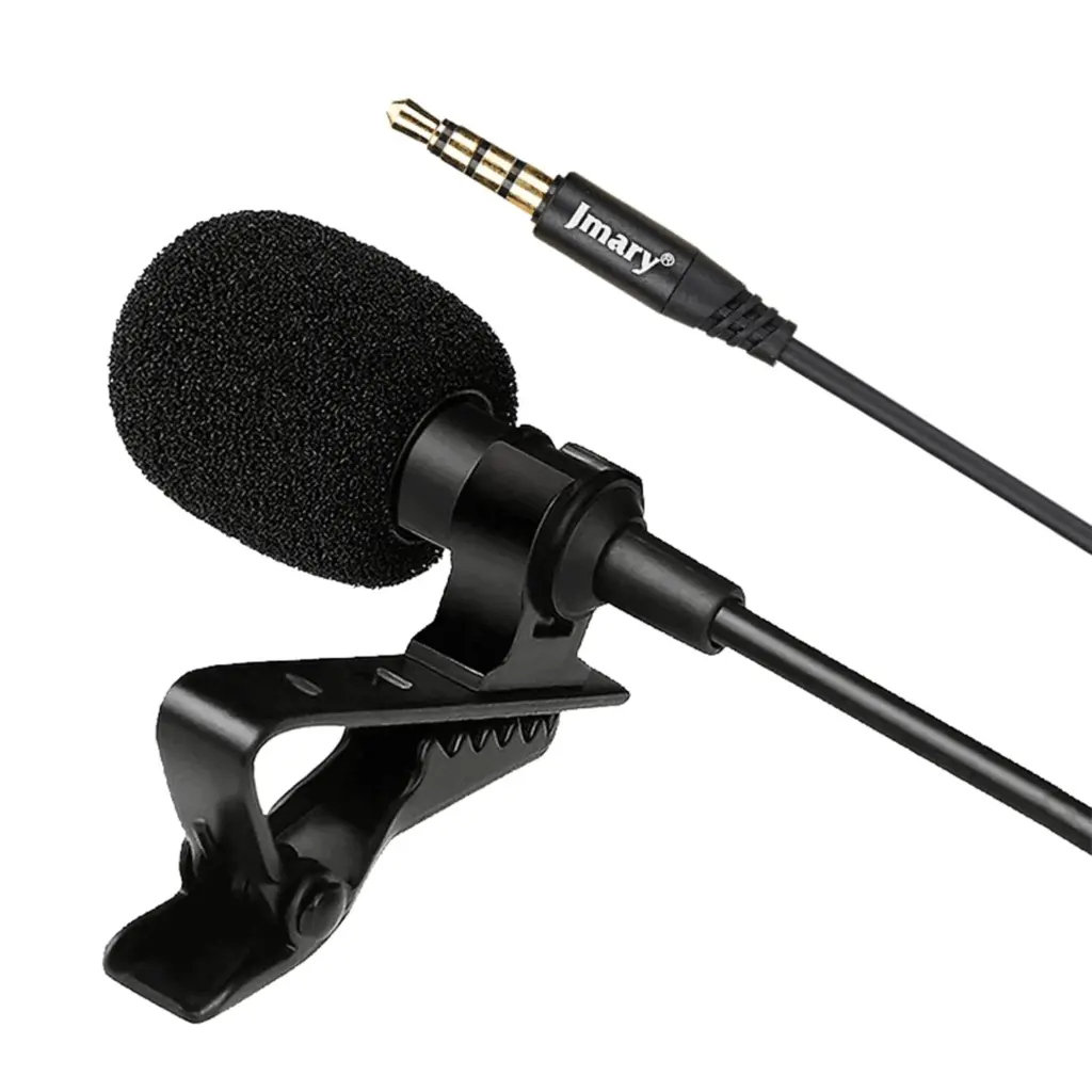Jmary Lavalier Microphone - Mc‑R1 - 3.5Mm - 2M