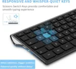 Lekvey Wireless Keyboard & Mouse Combo - Keyboard Only