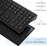 Lekvey Wireless Keyboard & Mouse Combo - Keyboard Only