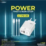 Login PD Wall Charger - LT‑PD30 - 20W