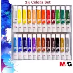 M&G Acrylic Colours Set - APLN6595 - 24 Tubes - 12ml