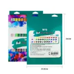 M&G Acrylic Colours Set - APLN6596 - 36 Tubes - 12ml